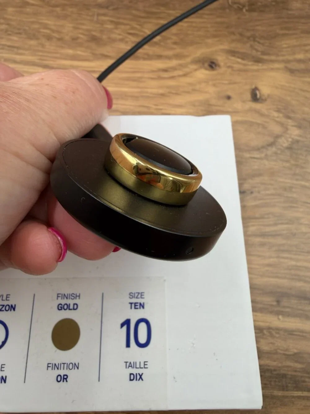 Oura Ring Gen3 Horizon Gold Size 10